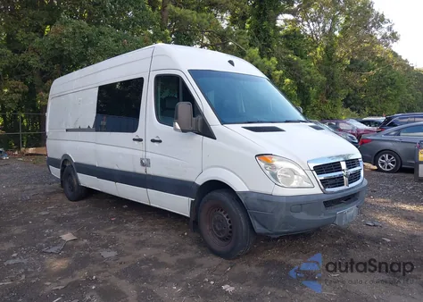 2008 Dodge Sprinter 2500 from USA, damaged, VIN WD0PE845185309485